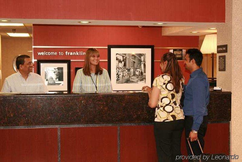 Hampton Inn Franklin Interior photo